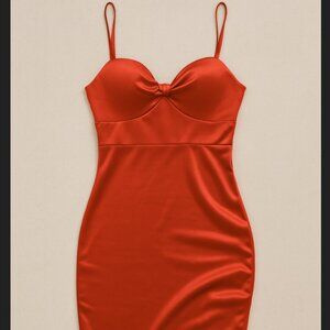 NWOT Madden NYC red bodycon mini dress